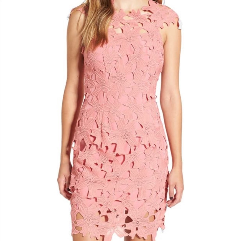 Glamorous crochet body con dress